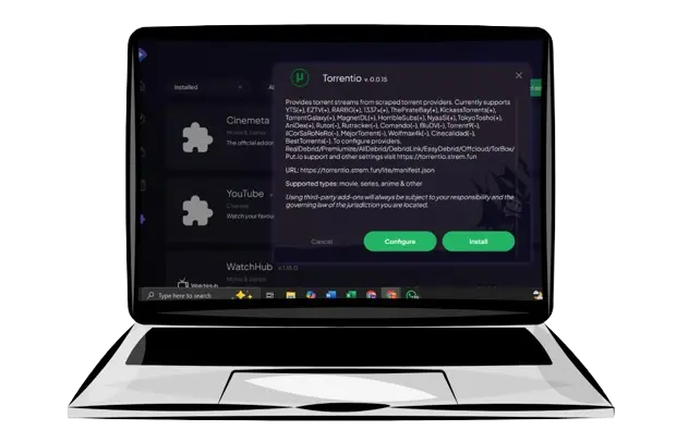 Torrentio addon